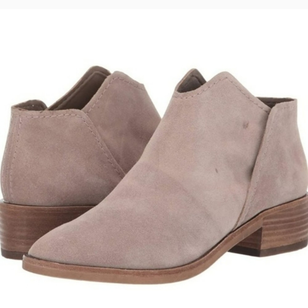 Dolce Vita Trist Ankle Boot Taupe -6 - Picture 1 of 8